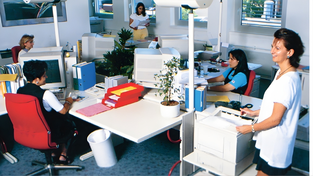 einblick innova büro 1996